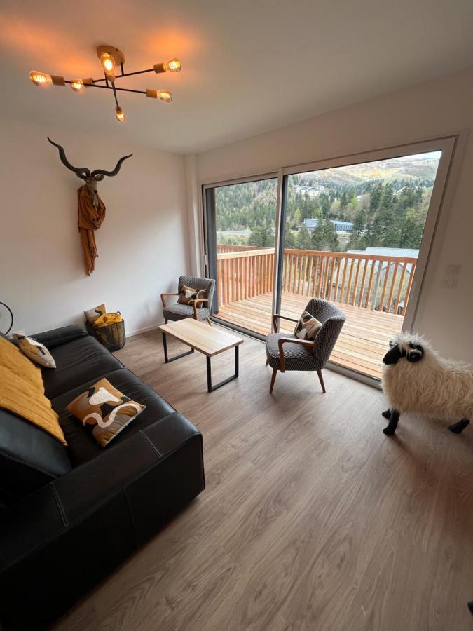 Appartement Aux Pieds Des Pistes De Ski Laveissière Extérieur photo