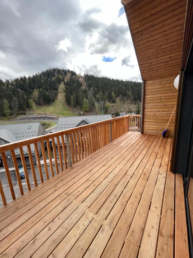 Appartement Aux Pieds Des Pistes De Ski Laveissière Extérieur photo